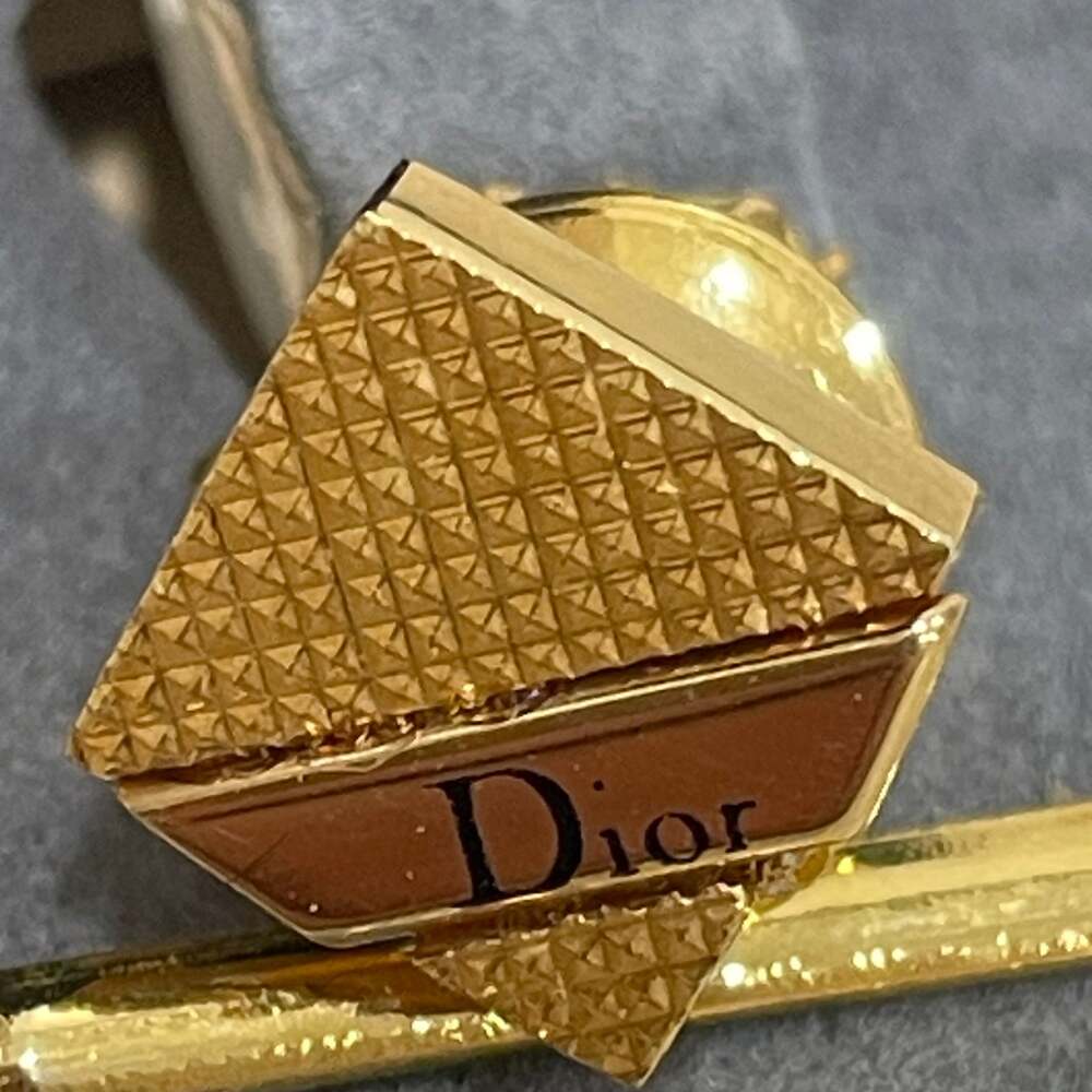 Christian Dior Authentic Vintage Gold Tone  Tie Tack